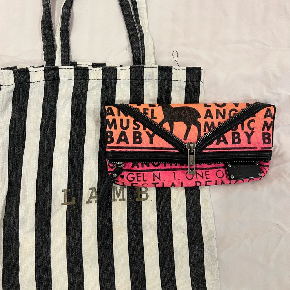 Y2K New! L.A.M.B. Graphic Bag